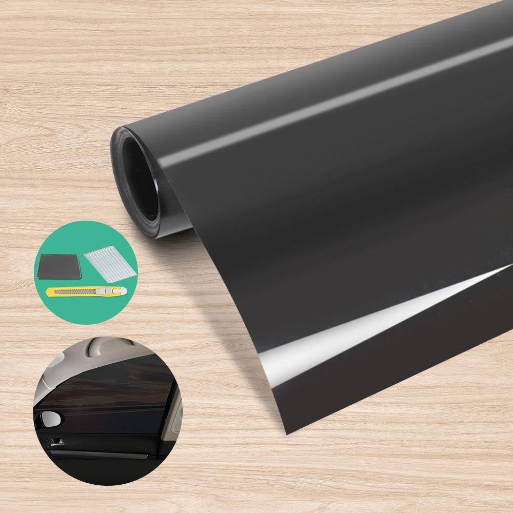 Black Window Tint Film 76cm x 7m VLT 5% A101919