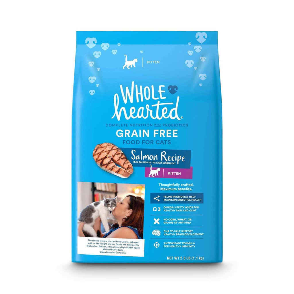 Grain Free Salmon Recipe Dry Kitten Food N545895