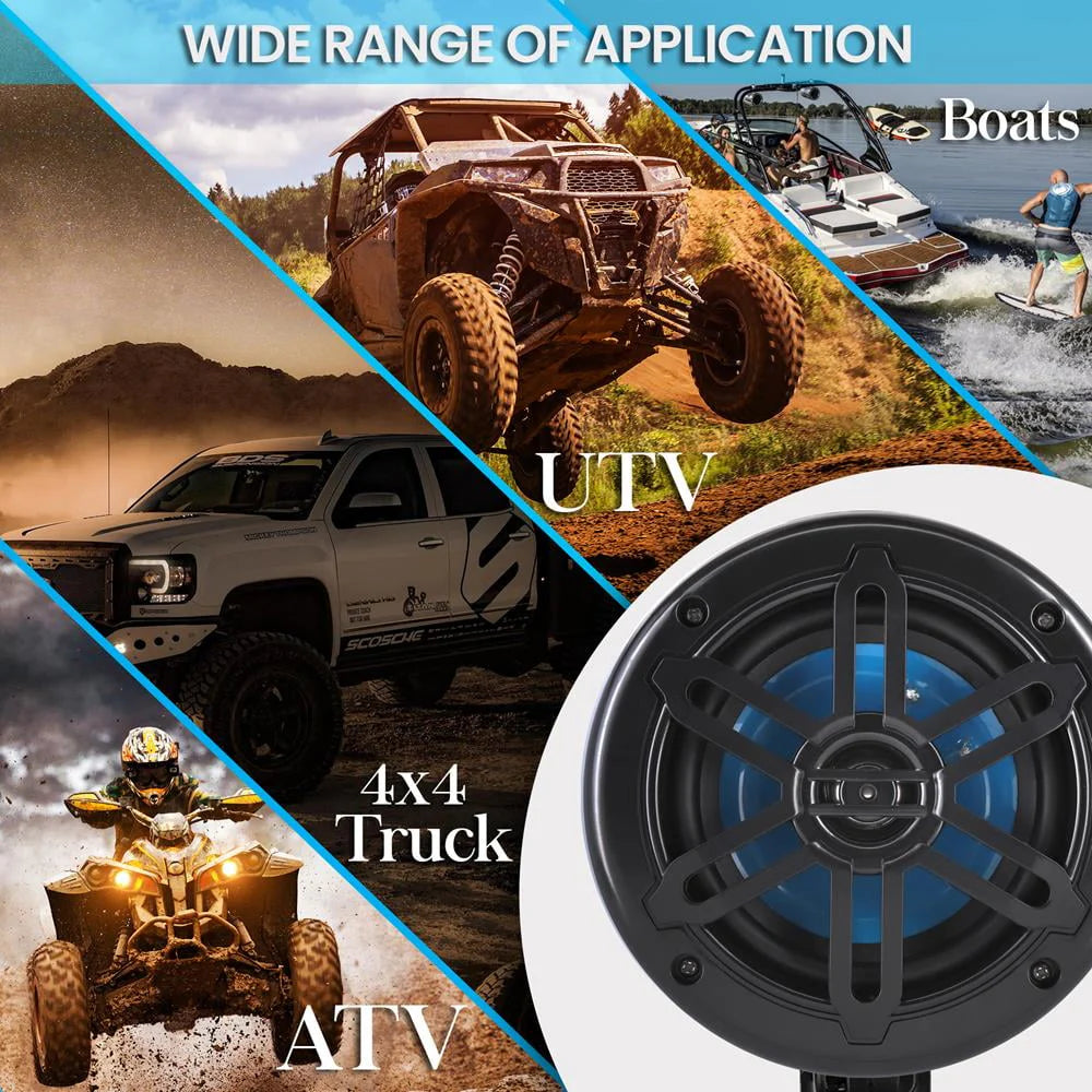 5.25” Waterproof Off-Road Speakers R89538