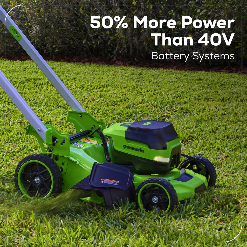 60V 21" Self-Propelled Lawn Mower with 5.0 Ah Batteries & Charger Z8471