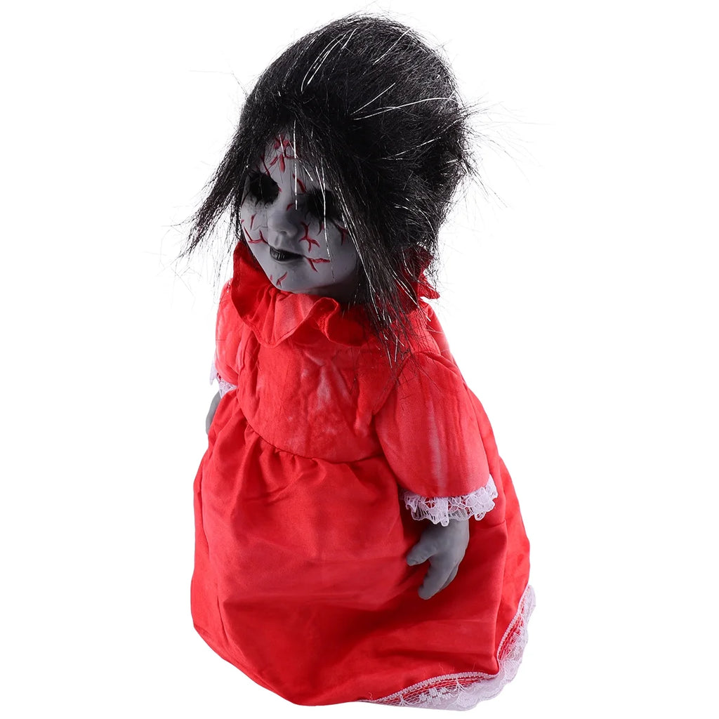 Halloween Voice-activated Induction Glowing Walking Doll Z850017