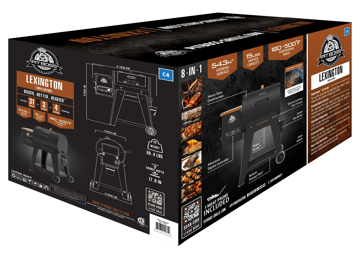 Wood Fired Pellet Grill and Smoker S3425