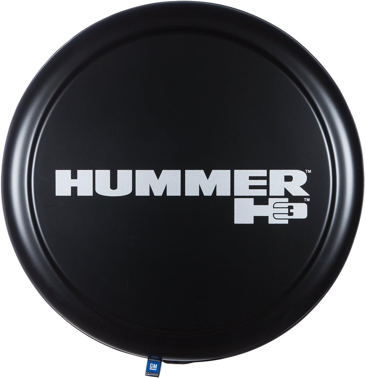 Rigid Tire Cover Hard Plastic Face Fabric Vinyl Band J291