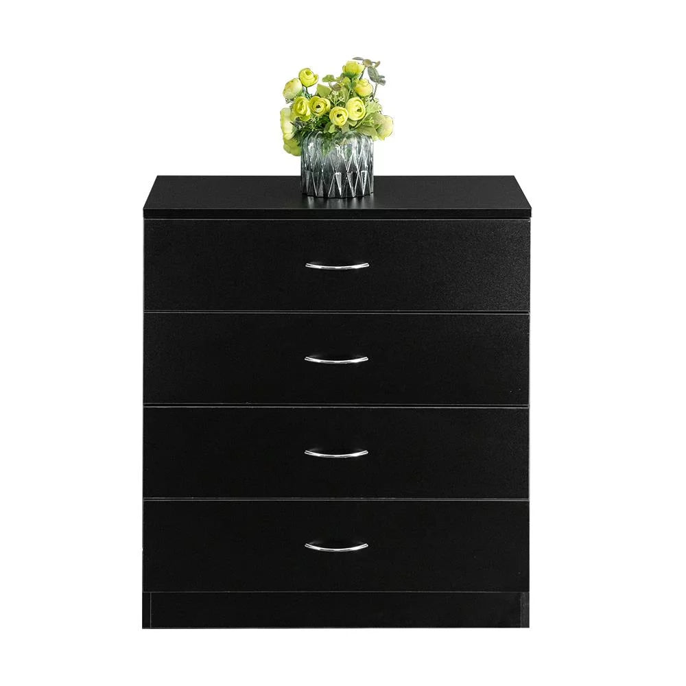 4 Drawer White Dresser J487