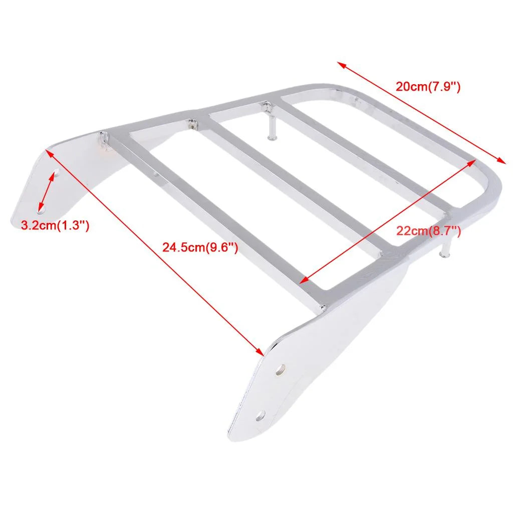 Motorcycle Sissy Bar Luggage Rack O585