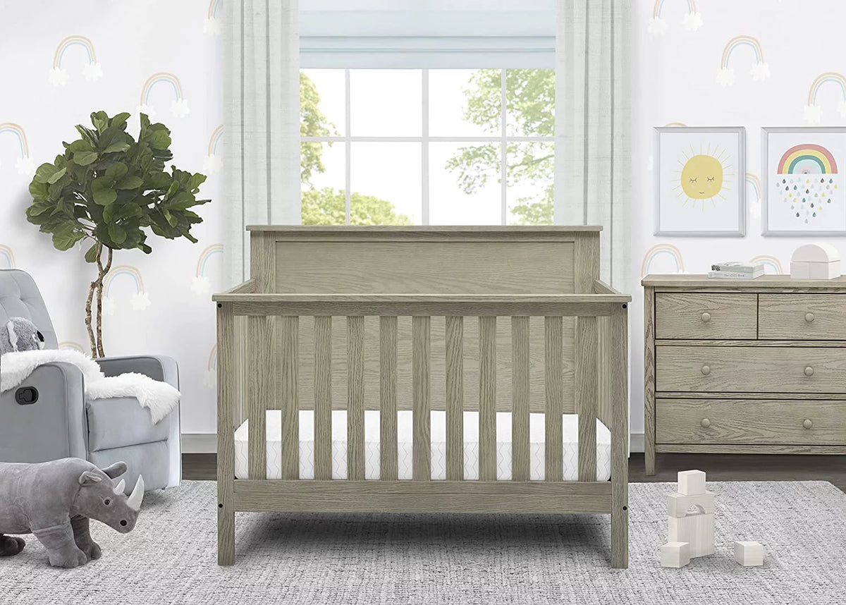 4-in-1 Convertible Baby Crib K741