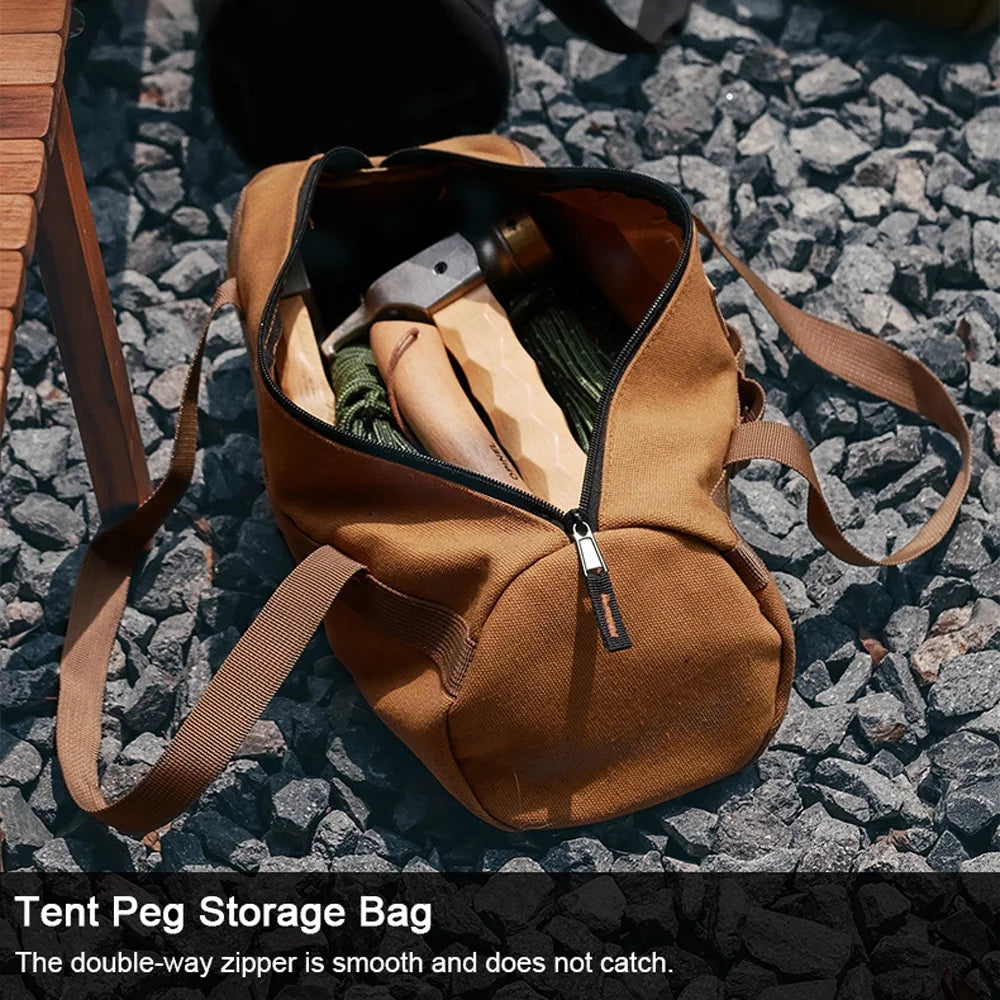 Canvas Tent Peg Storage Bag J5341