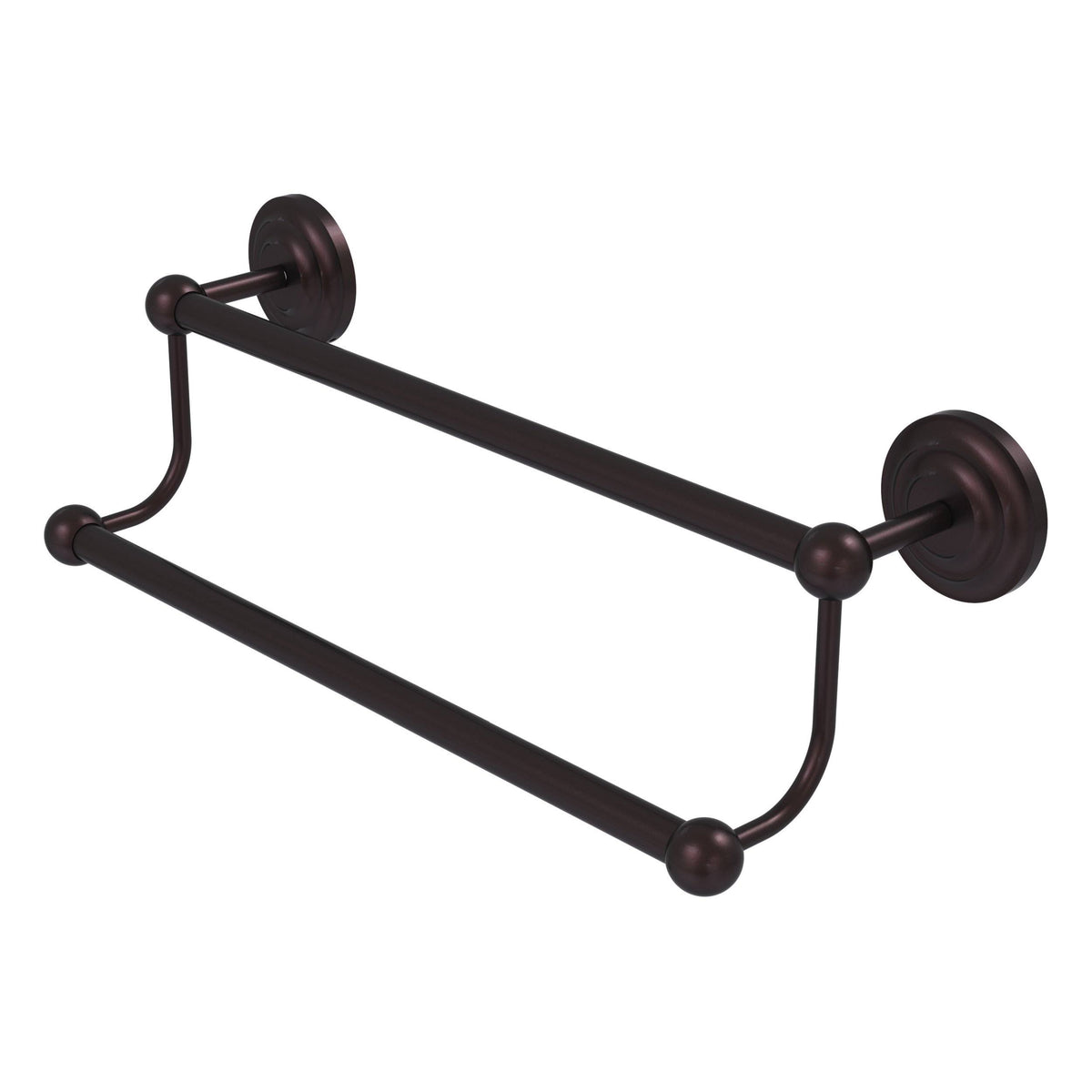 24 inch Double Towel Bar, Antique Bronze V9681
