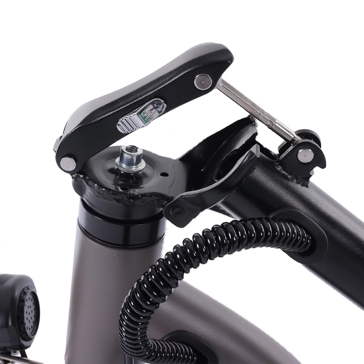 Electric Scooter with Seat, 400W, 14 Pneumatic Tire, Black E909