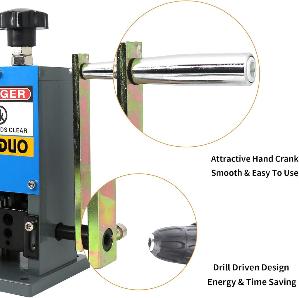 Manual Wire Stripper Machine 0.06-1 60ft/Min Cable Strippers M650862