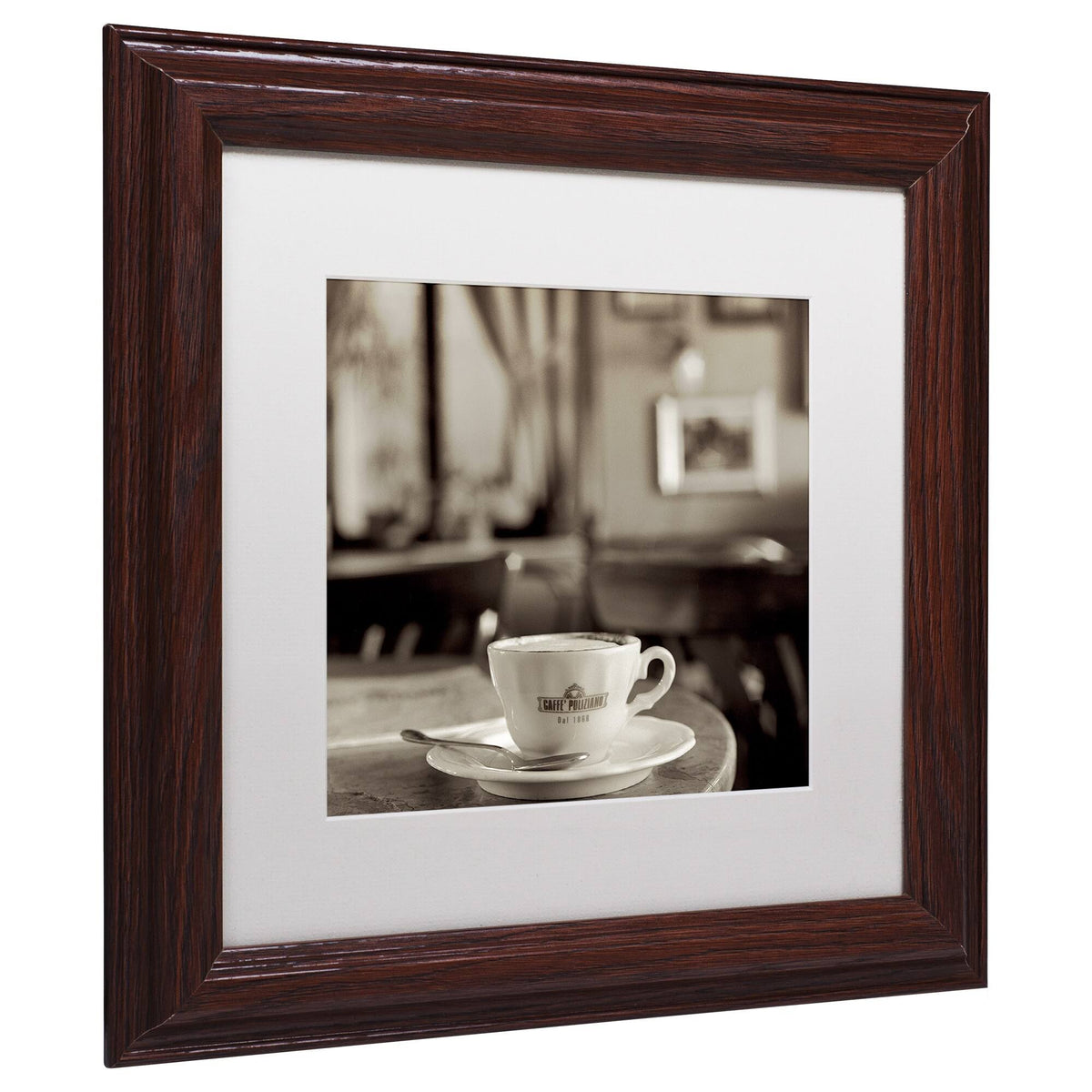 Contemporary Matted Framed Art Z723
