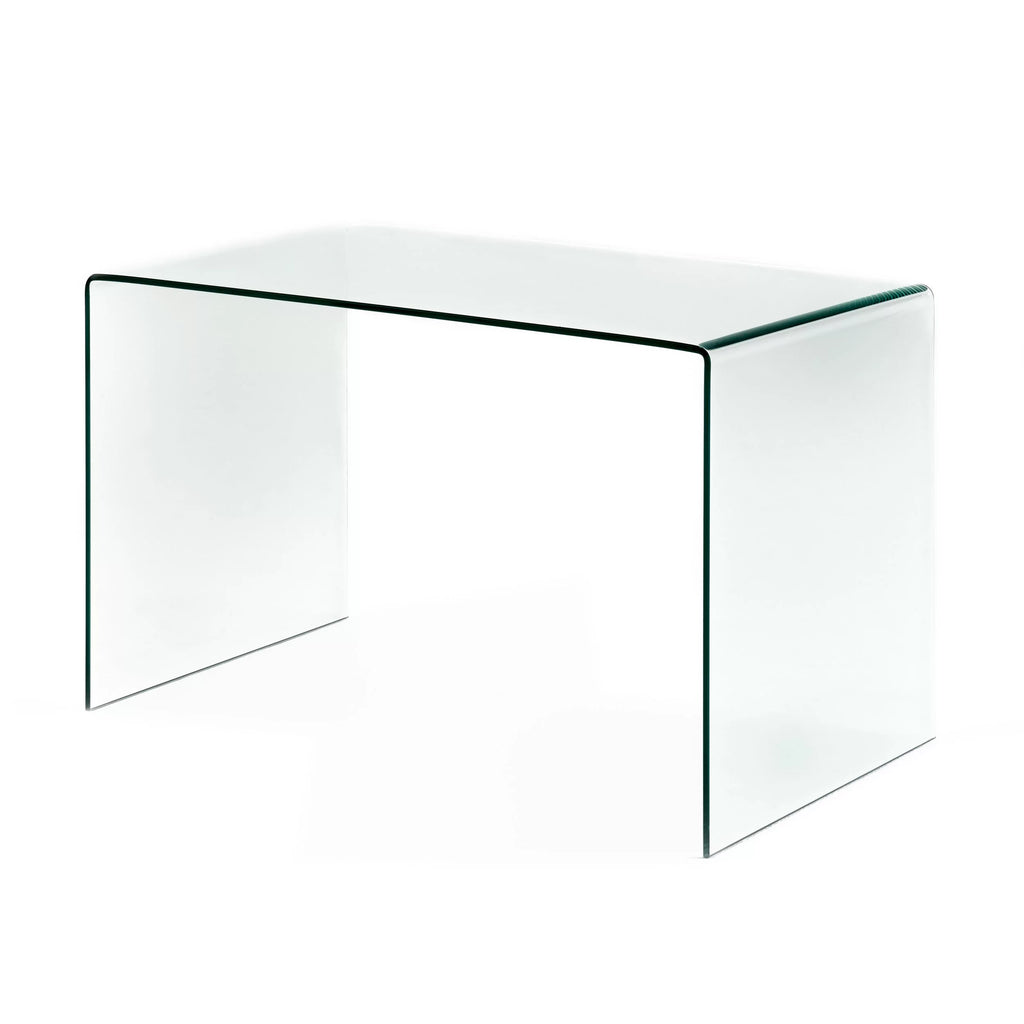 Clear Tempered Glass Writing Desk J2950