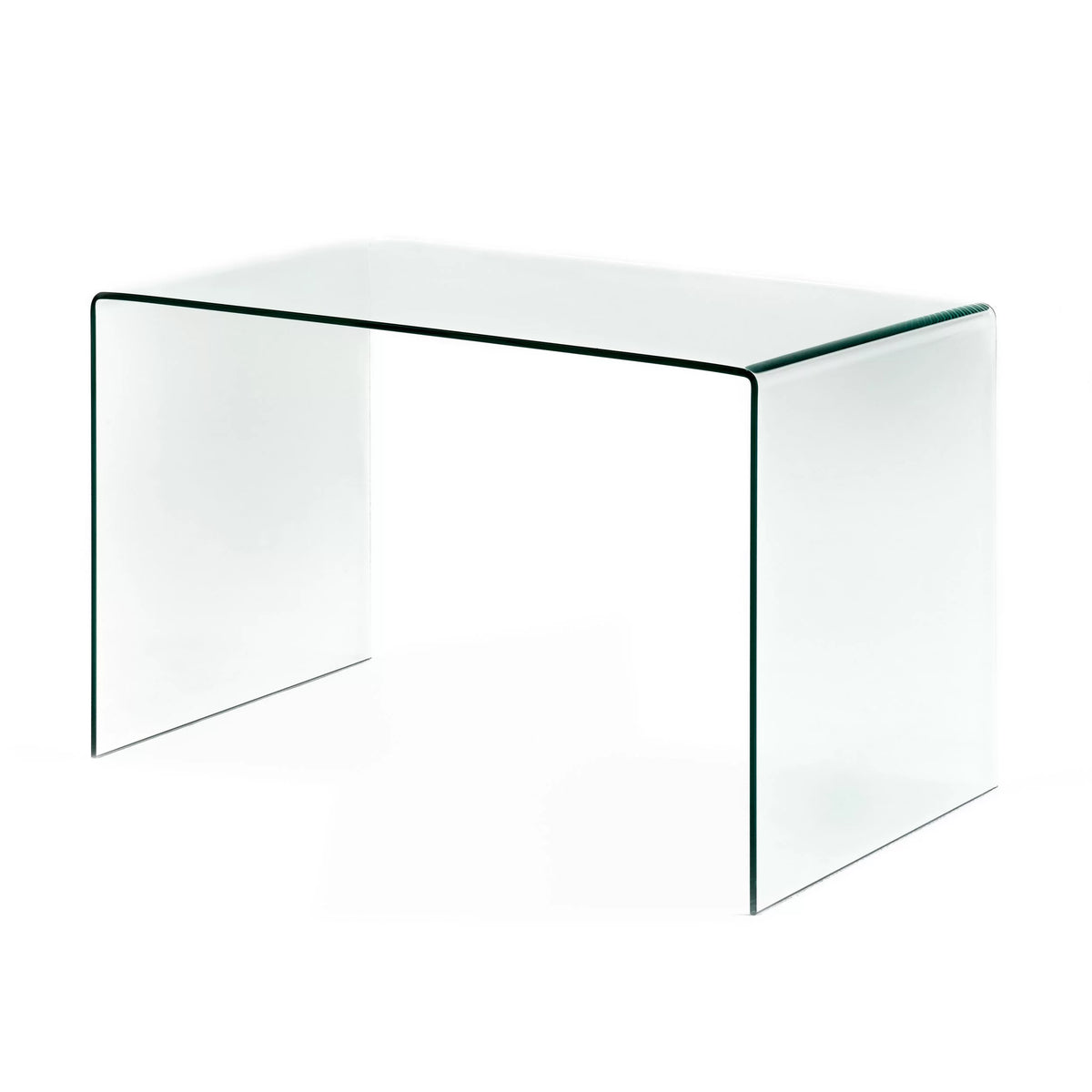 Clear Tempered Glass Writing Desk J2950