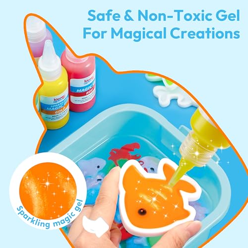 Glow-in-The-Dark Water Gel Kit with 10 Gels and 12 Molds V331447