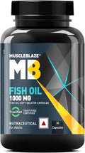 1000mg Omega 3 Fish Oil 30 Capsules M96304