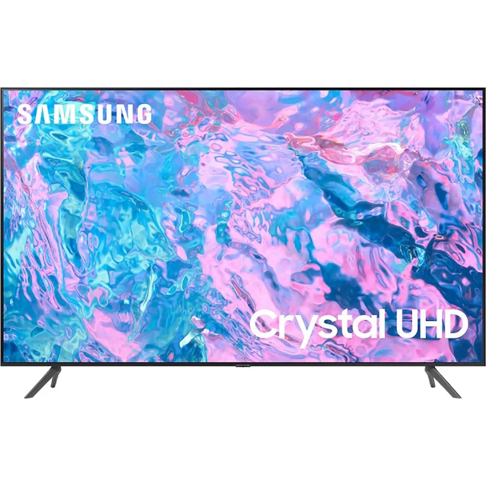 58 inch Crystal UHD 4K Smart TV Bundle with Soundbar, Wall Mount Accessory Kit, 6FT 4K HDMI 2.0 Cables P2534