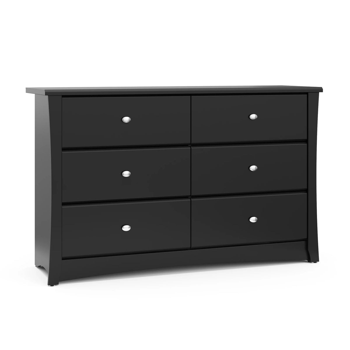White 6 Drawer Double Dresser R66756