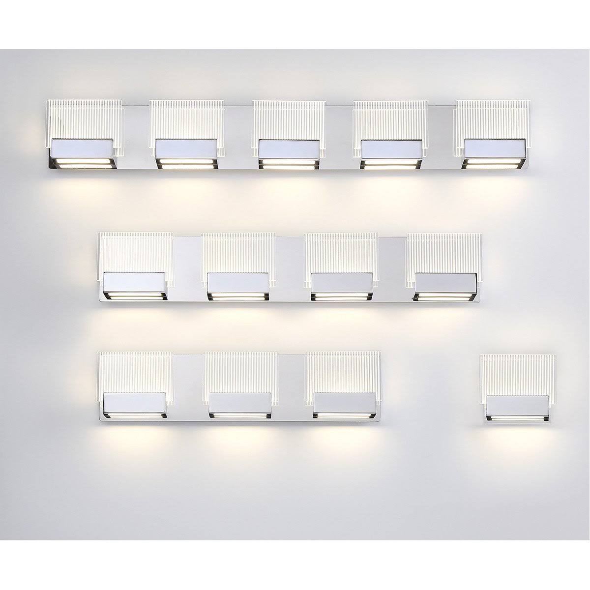 Chrome LED Bathbar Y483