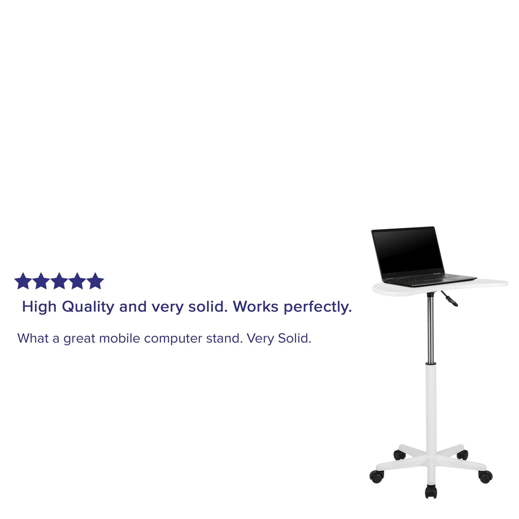 Black Adjustable Computer Desk R313