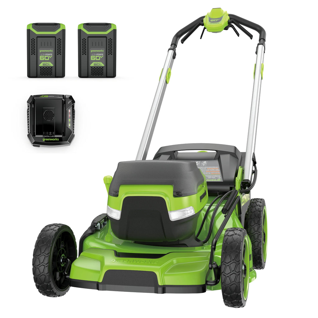 60V 21" Self-Propelled Lawn Mower with 5.0 Ah Batteries & Charger Z8471
