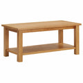 Solid Oak Wood Coffee Table L121