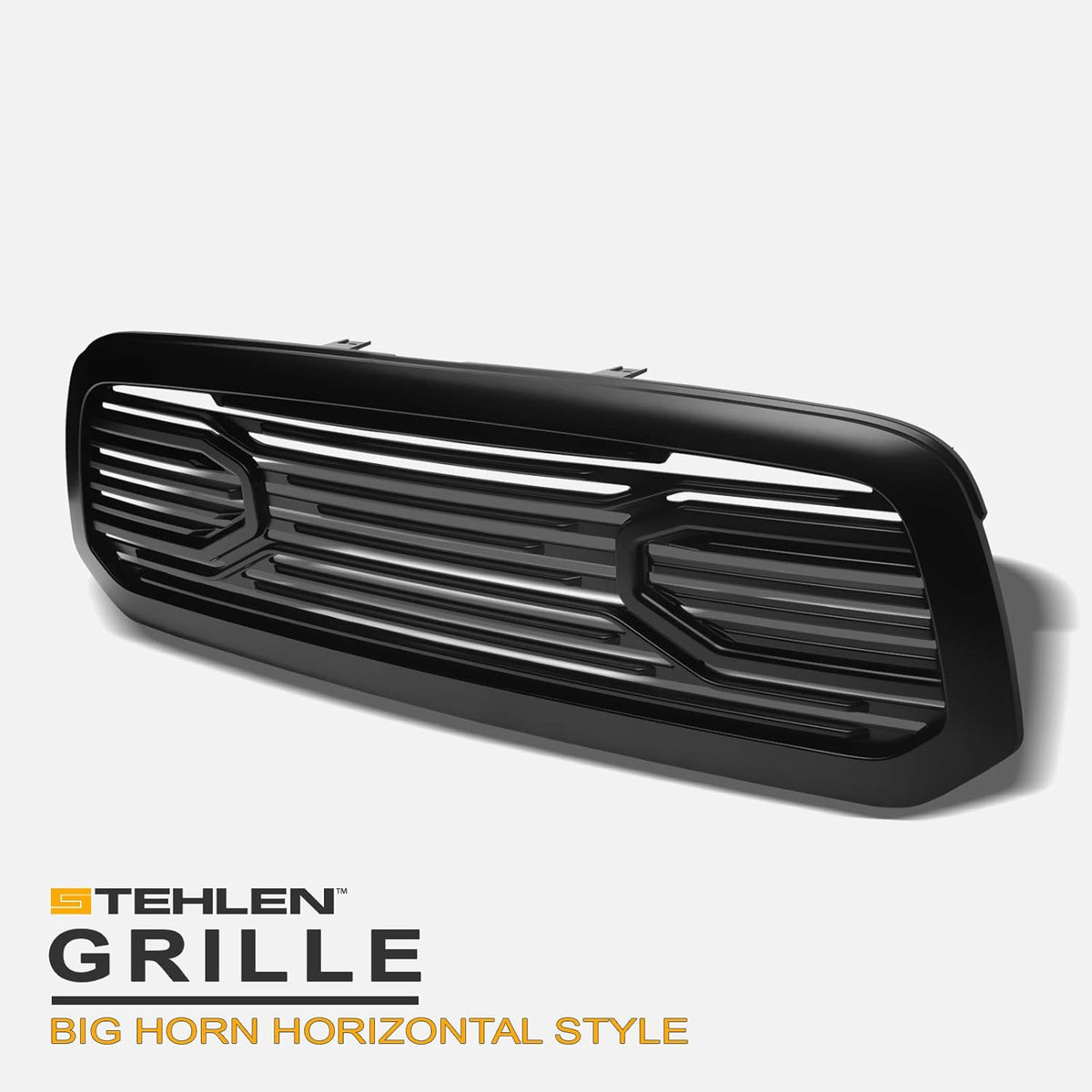Matte Black Front Hood Bumper Grille for Ram 1500 R709