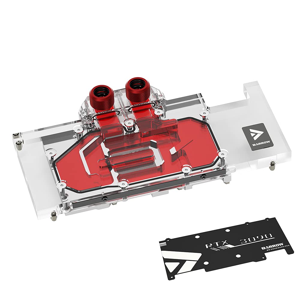 Copper GPU Water Cooling Block for Zotac RTX3090 RTX3080 RTX3070 X47369