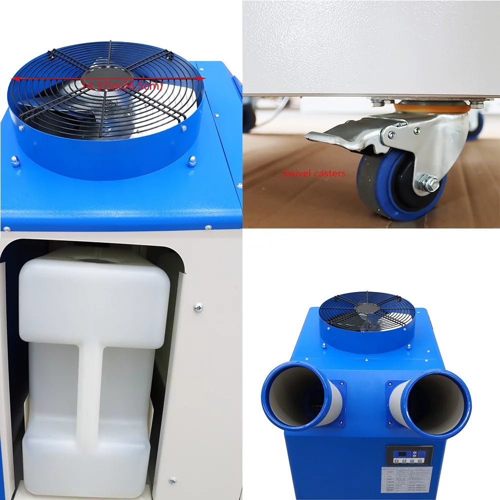 Portable 18,700 BTU/H Industrial Air Conditioner X574836