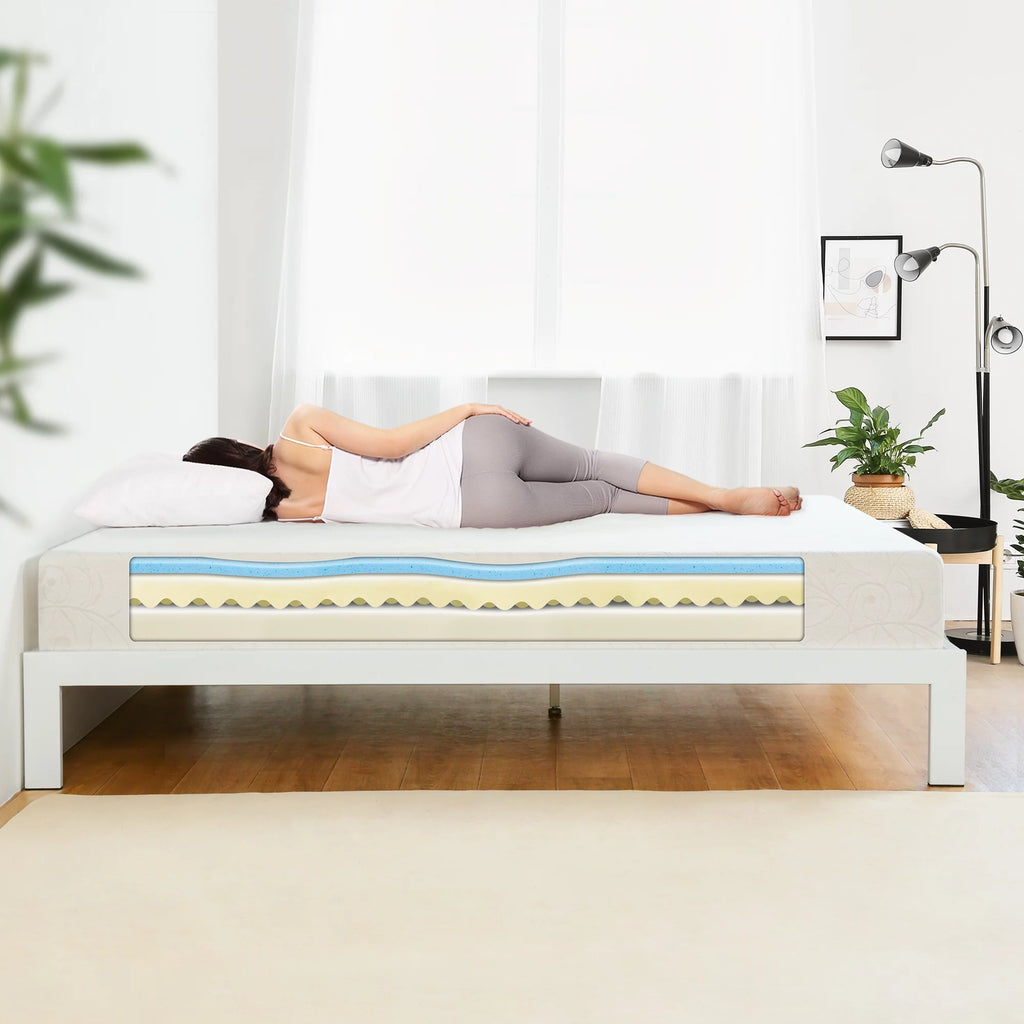 7'' Gel Memory Foam Mattress Medium Firm Twin Size L7045