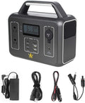 Portable Power Station 300W / 600W Peak Lithium Battery 280Wh 110V AC Pure Sine Wave F956636