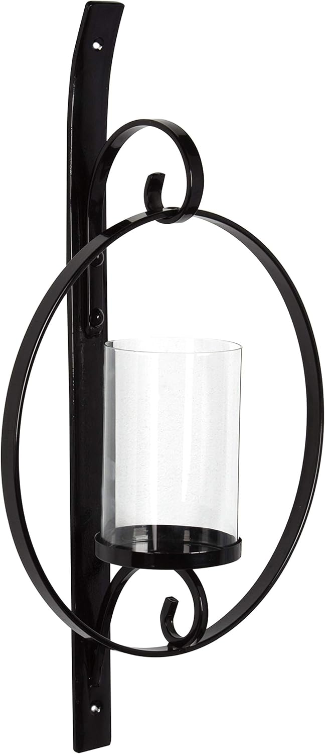 Gold Pack of 2 Metal Wall Candle Holder Sconce K97272