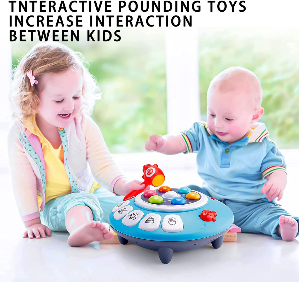 UFO Hammer Toy with Light-Up Musical for Toddlers U574