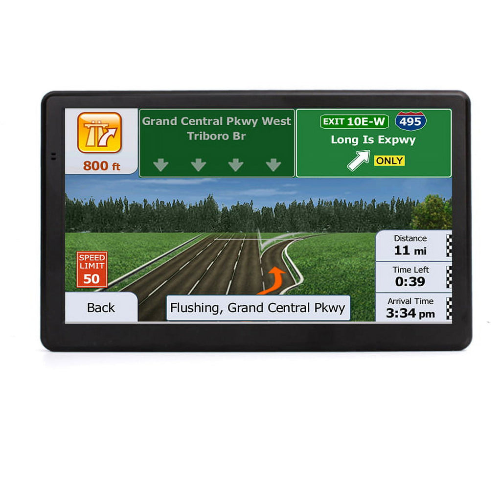 7” Touch Screen GPS Navigator with US/Mexico Maps E81763