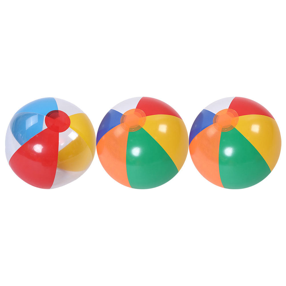 3Pcs Inflatable Beach Ball Pool Toy D200