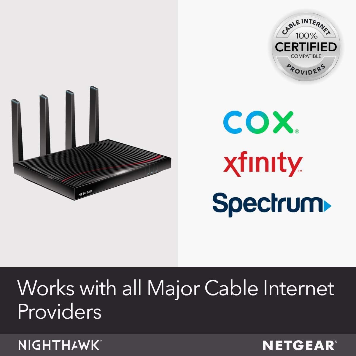 AC3200 WiFi Speed Cable Modem WiFi Router Combo DOCSIS 3.1 K909