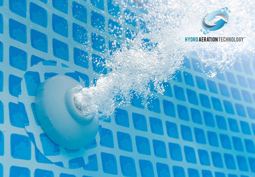 10ft x 30in Prism Frame Above Ground Swimming Pool with Filter Pump H789890