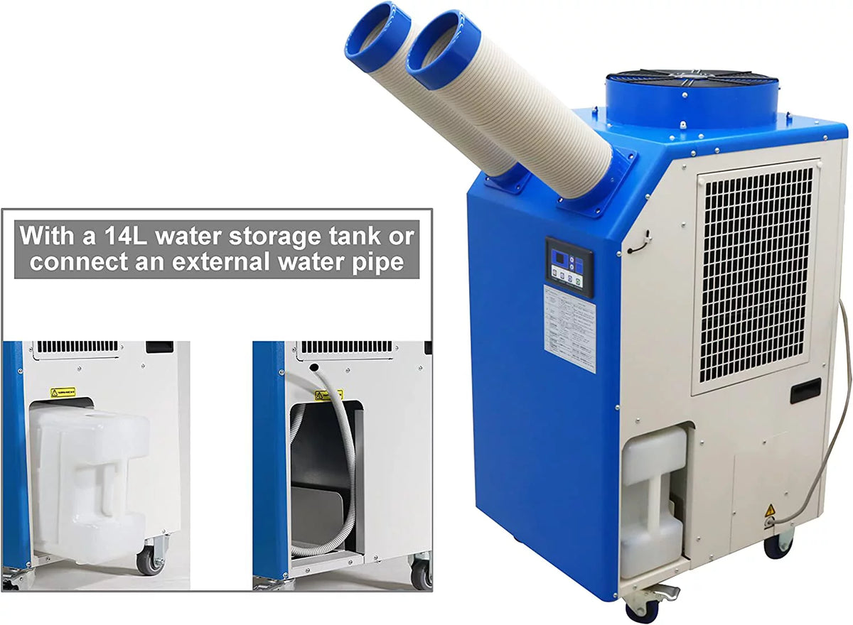 Portable 18,700 BTU/H Industrial Air Conditioner X574836