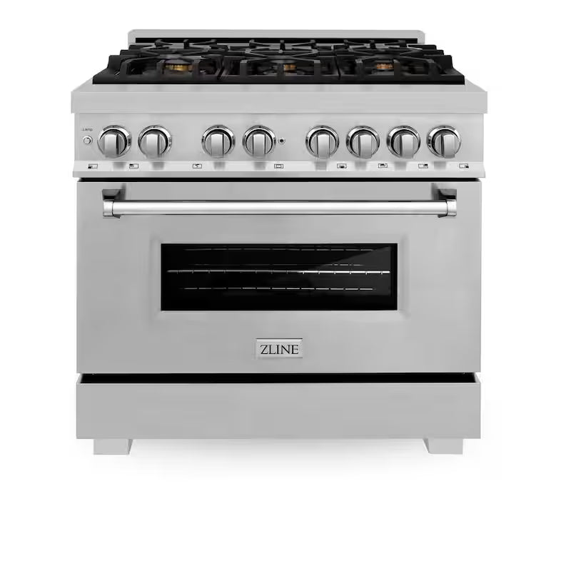 6 Burner Dual Fuel Range with Griddle A20379