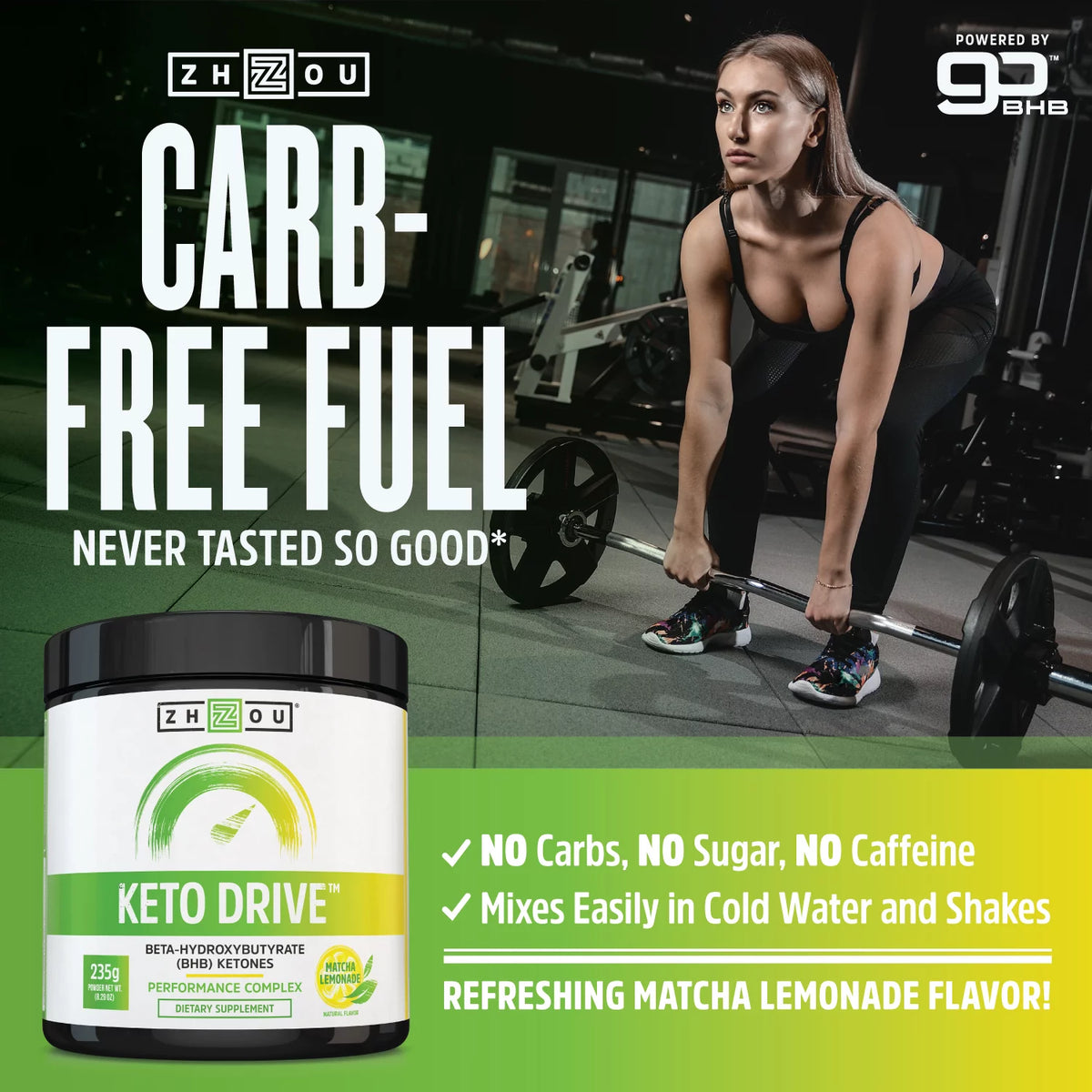 Exogenous Ketone Performance Complex BHB Salts 8.29 oz U222