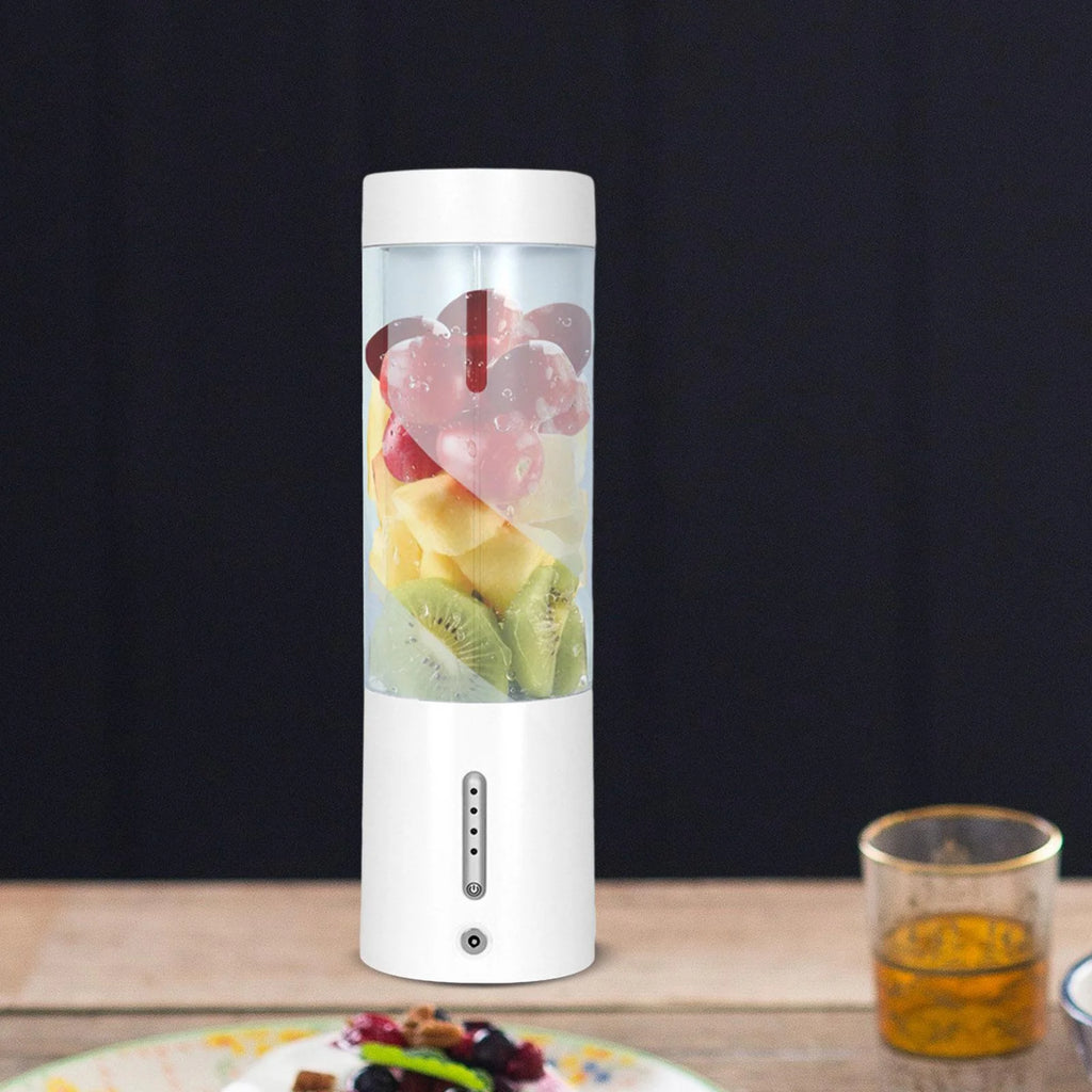 White Portable Handheld Electric Juicer Blender Q4794