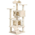Plush Cat Tree with 2 Condos U28272