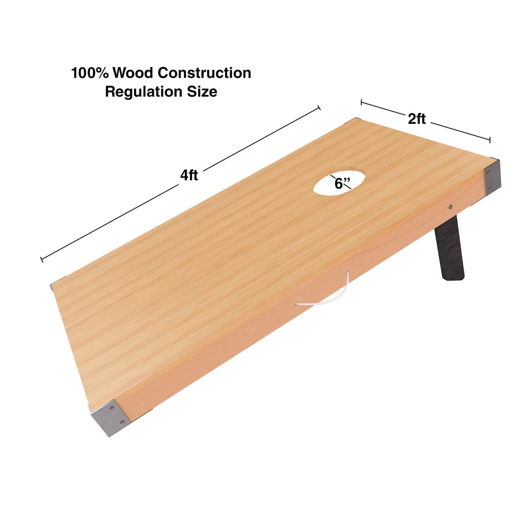 Regulation Sized Outdoor Cornhole Boards and Bags G1730
