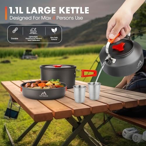 17 Pc Camping Cookware Kit C62673