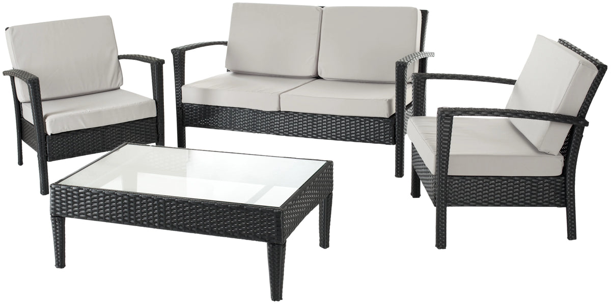 4 Piece Outdoor Set with Cushion E72147