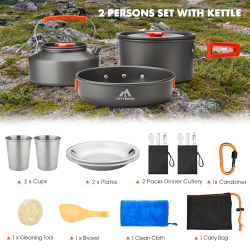 17 Pc Camping Cookware Kit C62673