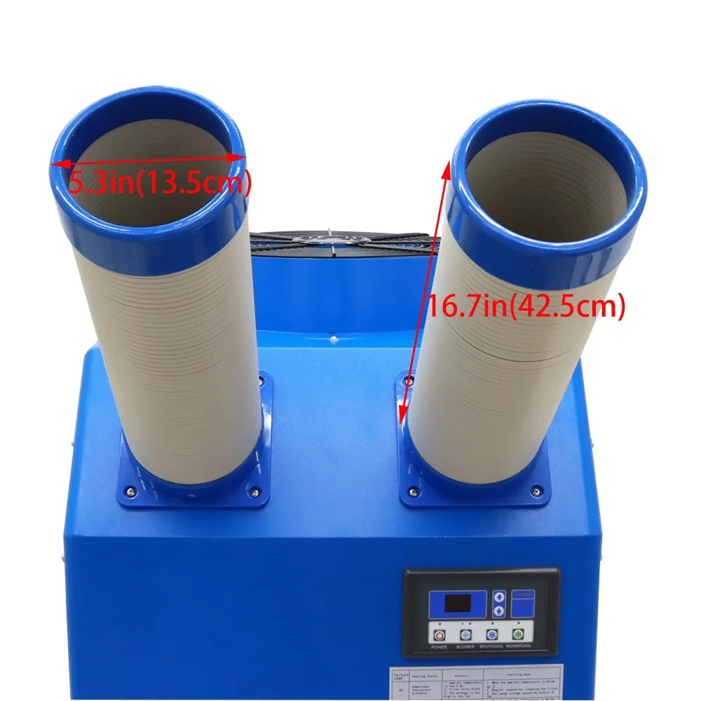 Portable 18,700 BTU/H Industrial Air Conditioner X574836