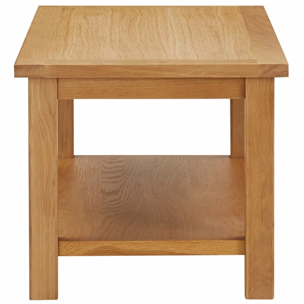 Solid Oak Wood Coffee Table L121