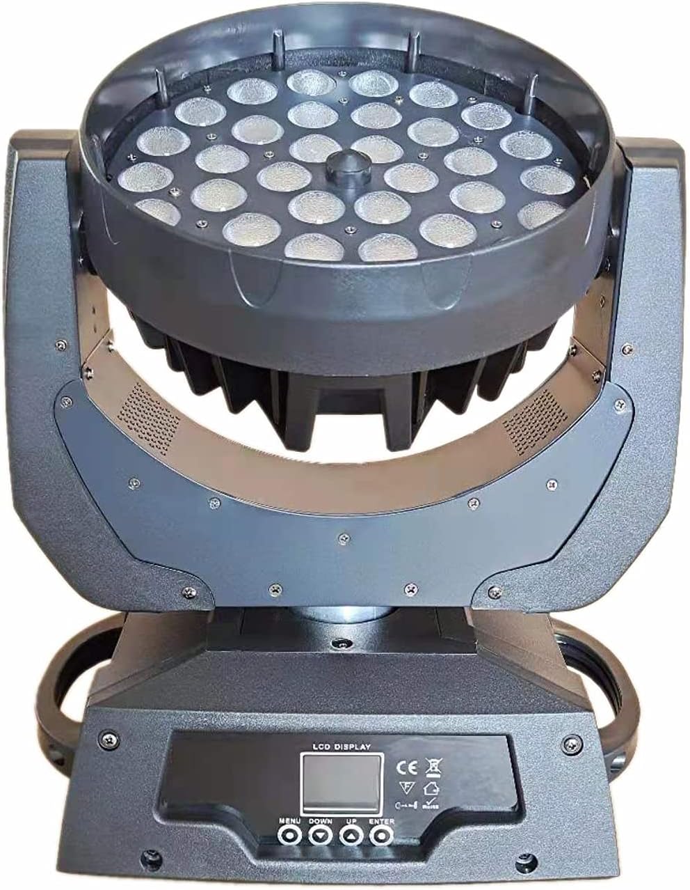 36x18W RGBWAUV 6 in 1 LED Zoom Moving Head Stage Wash Light R968