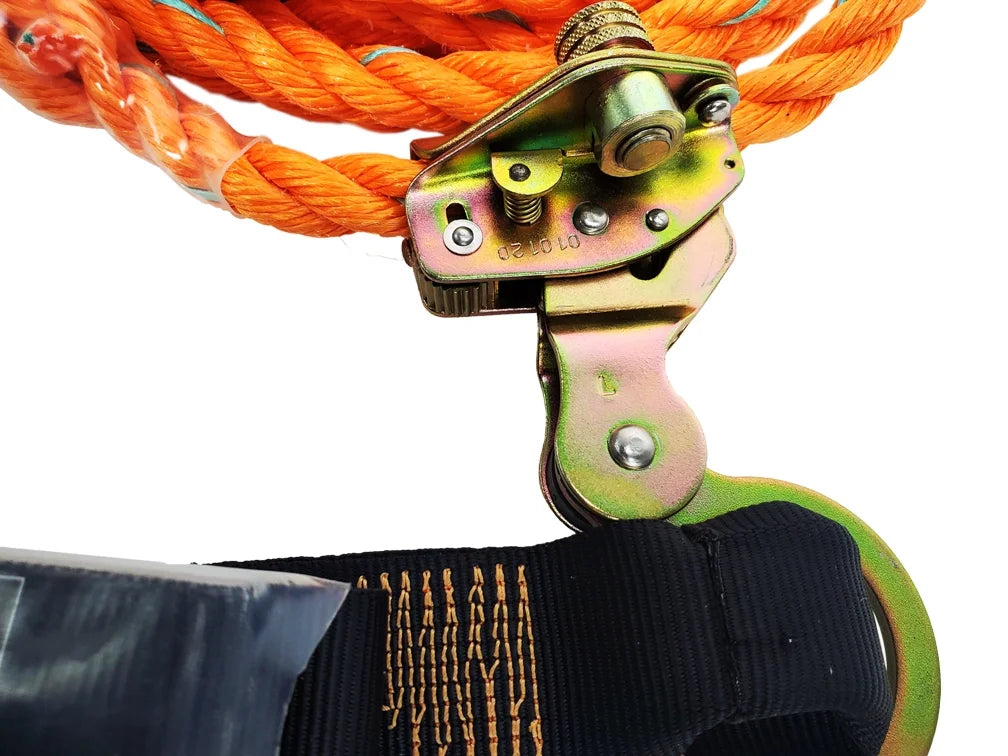 Vertical Lifeline with Openable Rope Grab and Shock Pack X8935