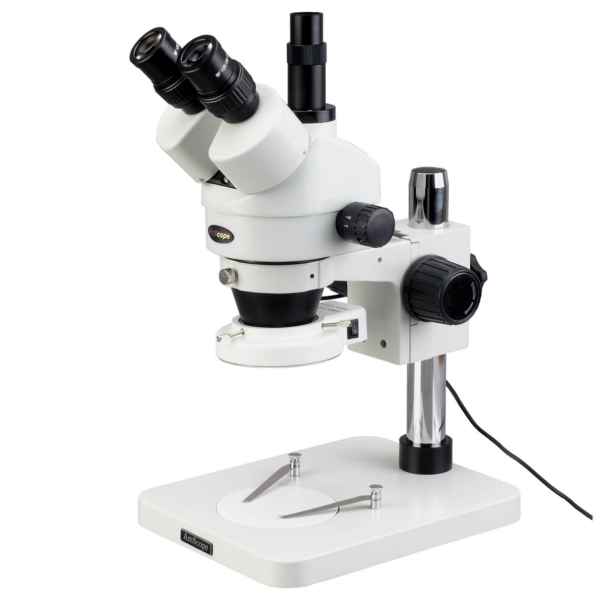 Trinocular Stereo Zoom Microscope, 7X-90X Magnification L2527